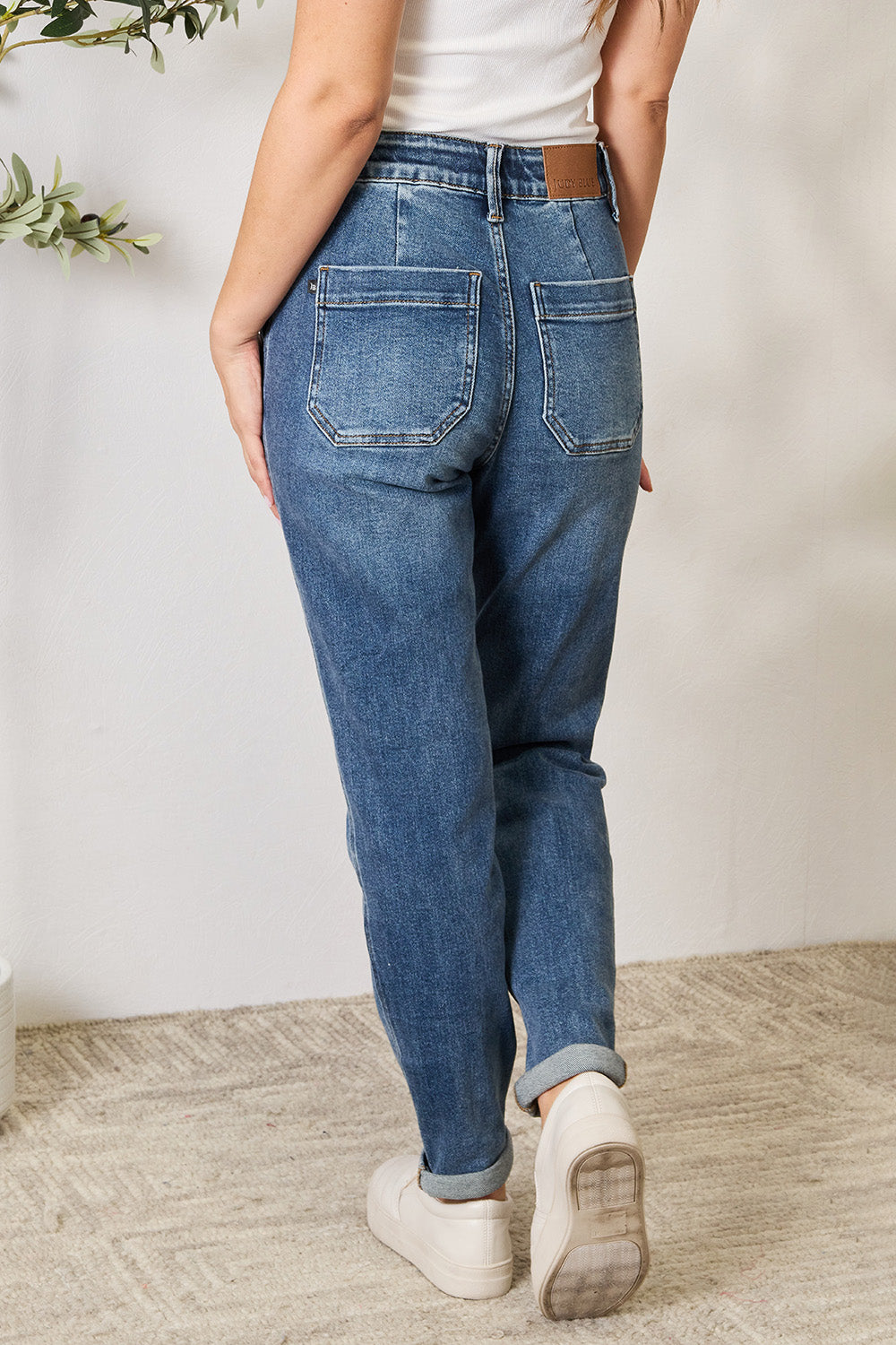 Judy Blue Full Size High Waist Drawstring Denim Jeans - Judy Blue Jeans Boutique