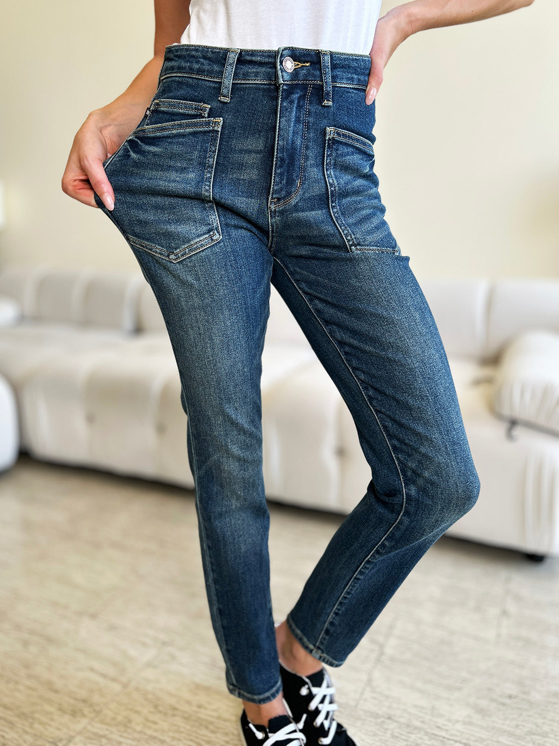 Judy Blue Full Size High Waist Skinny Jeans - Judy Blue Jeans Boutique