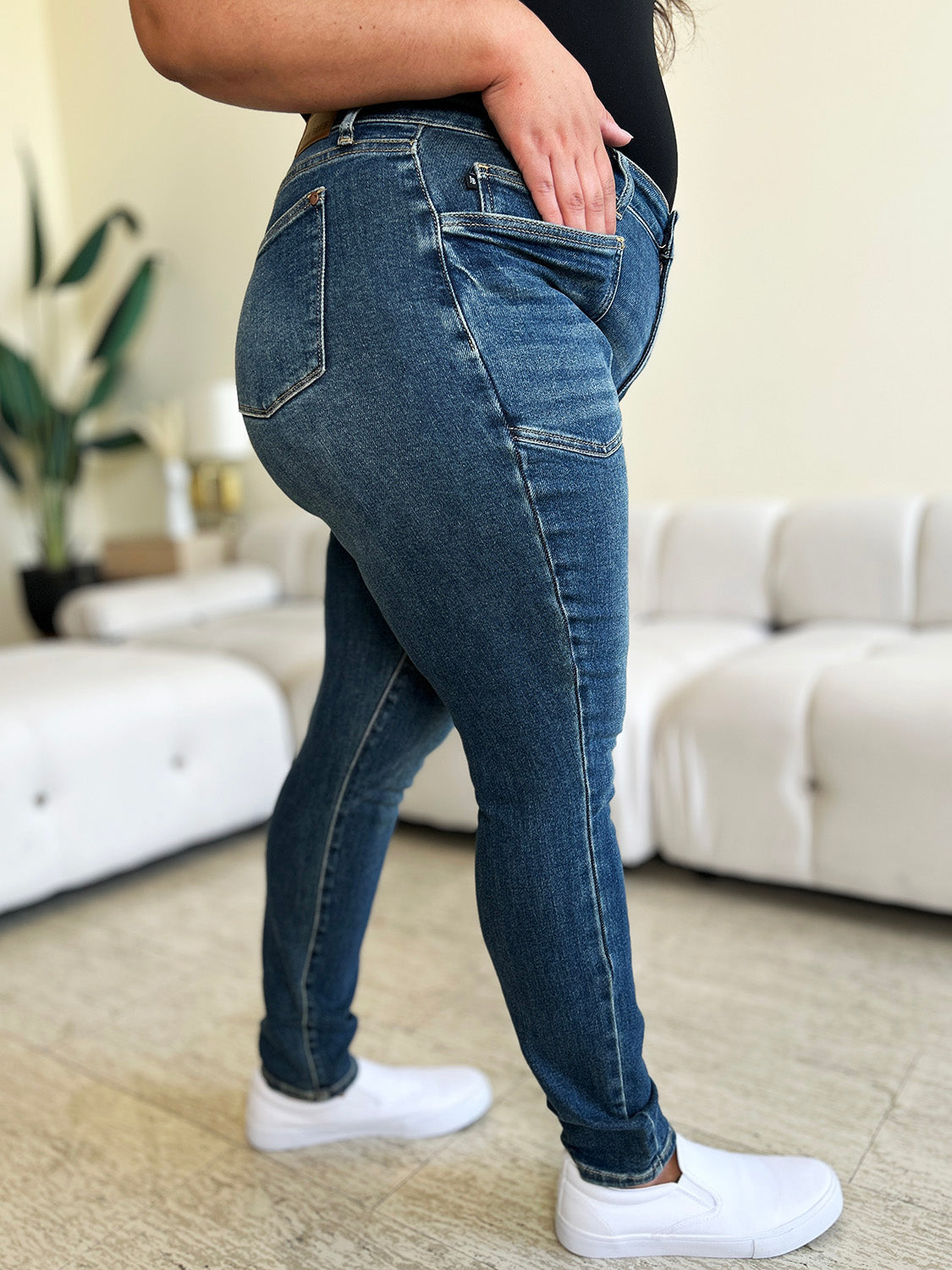 Judy Blue Full Size High Waist Skinny Jeans - Judy Blue Jeans Boutique