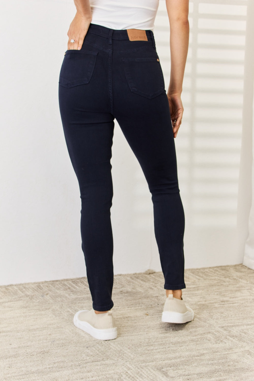 Judy Blue Full Size Garment Dyed Tummy Control Skinny Jeans - Judy Blue Jeans Boutique