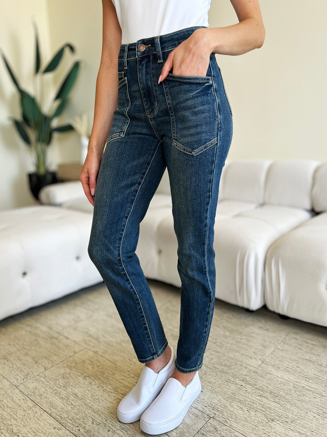 Judy Blue Full Size High Waist Skinny Jeans - Judy Blue Jeans Boutique